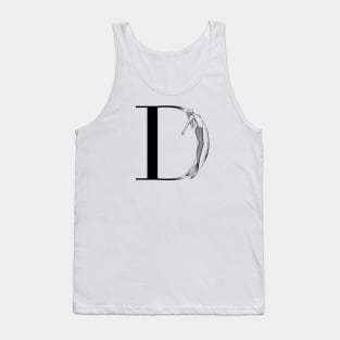 Mermaid Monogram D Tank Top